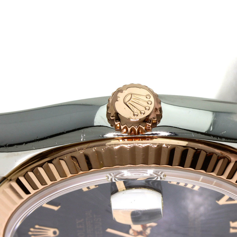 勞力士 116231 Datejust Sunbeam 男士腕錶，精鋼/18K鍍金/永恆玫瑰金款-10