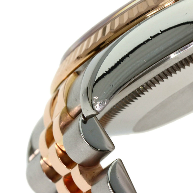 勞力士 116231 Datejust Sunbeam 男士腕錶，精鋼/18K鍍金/永恆玫瑰金款-15