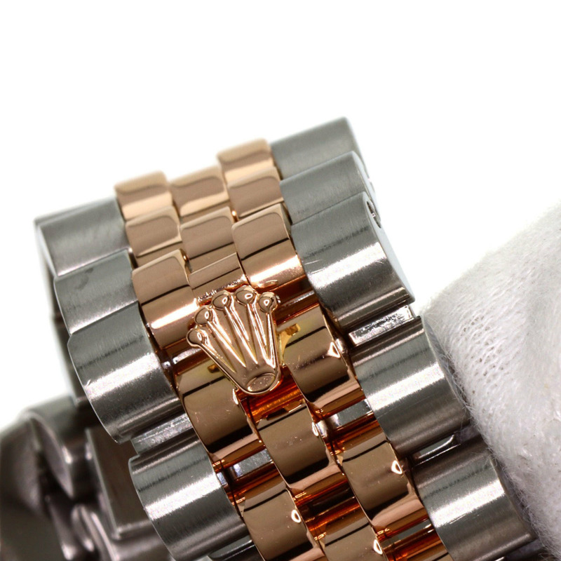 勞力士 116231 Datejust Sunbeam 男士腕錶，精鋼/18K鍍金/永恆玫瑰金款-21