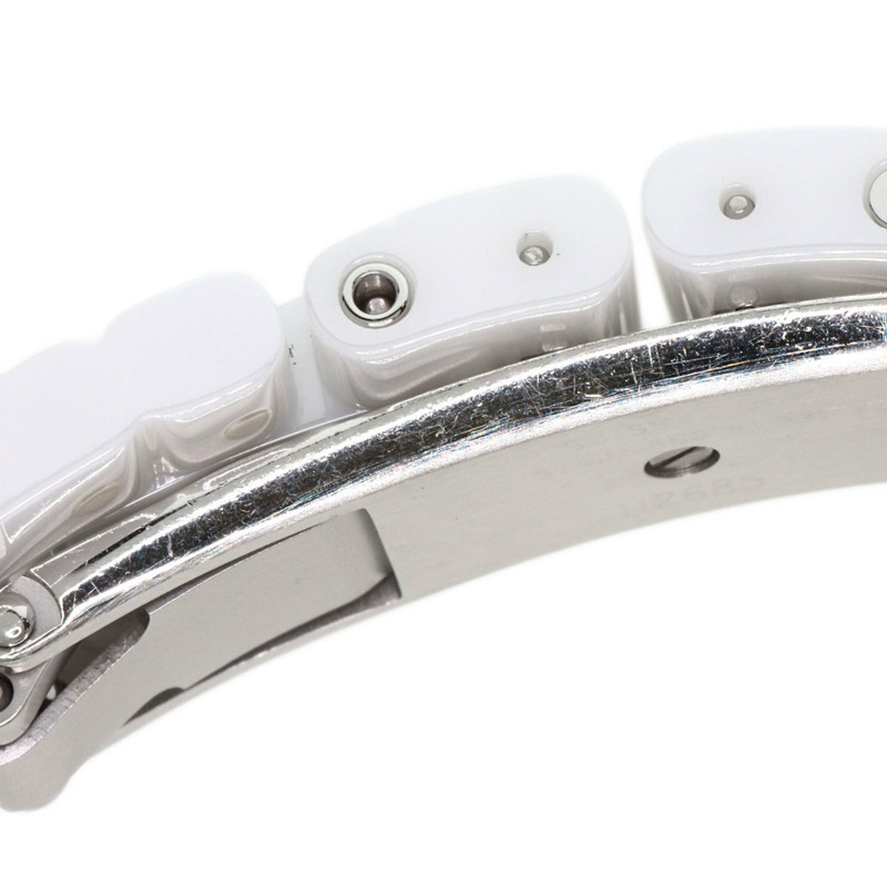 香奈兒 H2572 J12 29毫米 8P 鑲鑽白色陶瓷腕錶，陶瓷/陶瓷/鑽石，女士腕錶-14