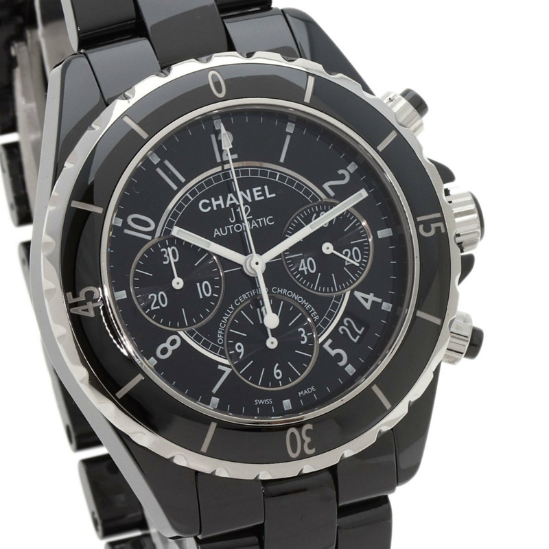 香奈兒 H0940 J12 41毫米計時腕錶，陶瓷/陶瓷，男士-3