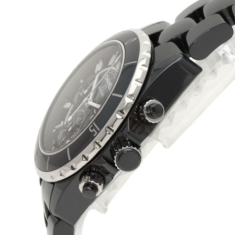 香奈兒 H0940 J12 41毫米計時腕錶，陶瓷/陶瓷，男士-4