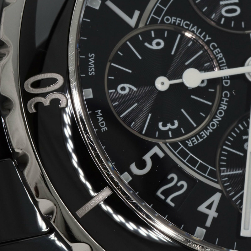 香奈兒 H0940 J12 41毫米計時腕錶，陶瓷/陶瓷，男士-15