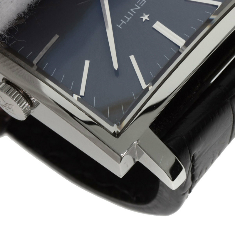 Zenith 03.1965.670/91.C591 全新復古1965男士腕錶,不鏽鋼錶殼搭配皮革錶帶-18