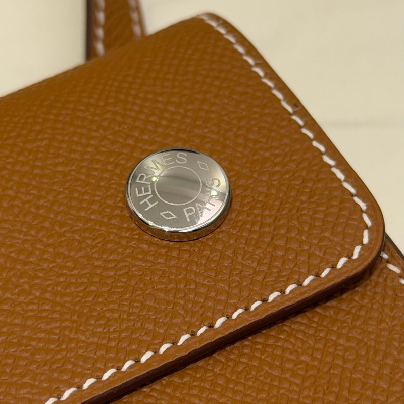 Hermesnap wallet 金棕色WOC-3