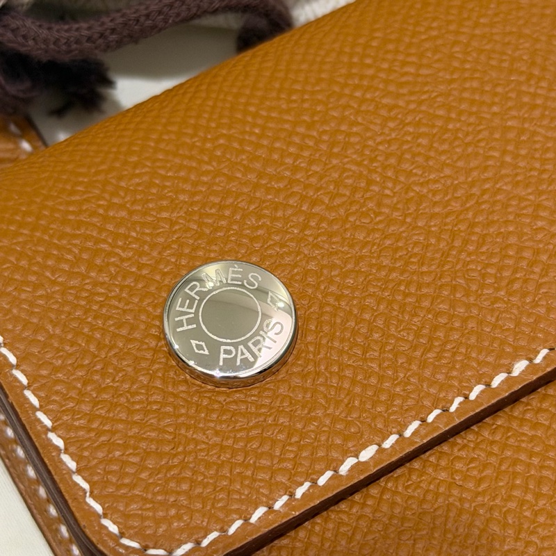 Hermesnap wallet 金棕色WOC-4