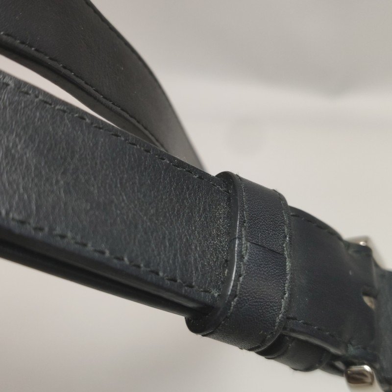 Dior Be Dior中號牛皮純色Dior字母吊飾斜挎包單肩包-11