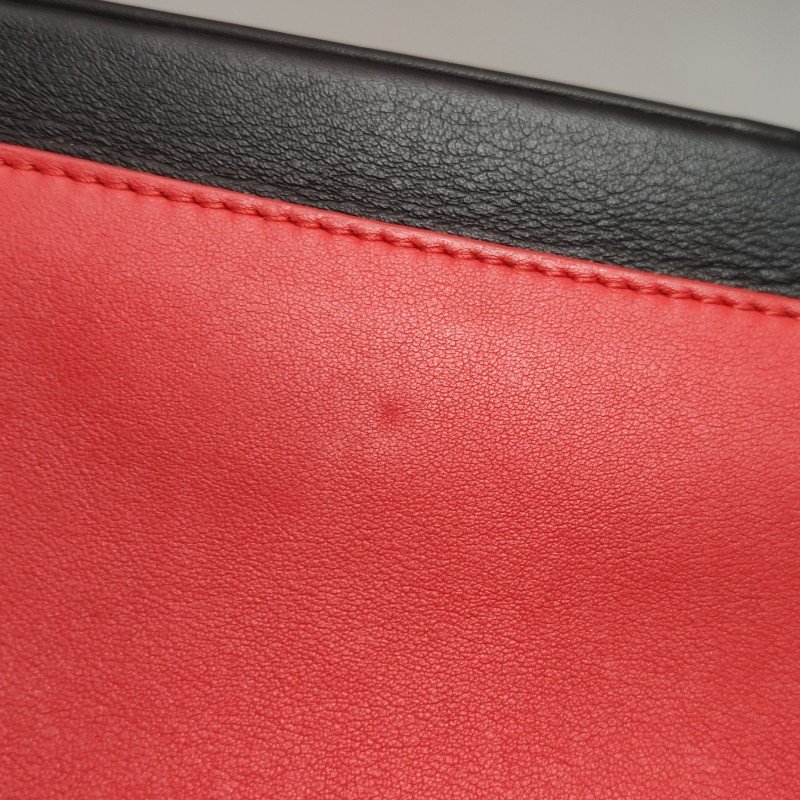 Dior Be Dior中號牛皮純色Dior字母吊飾斜挎包單肩包-16