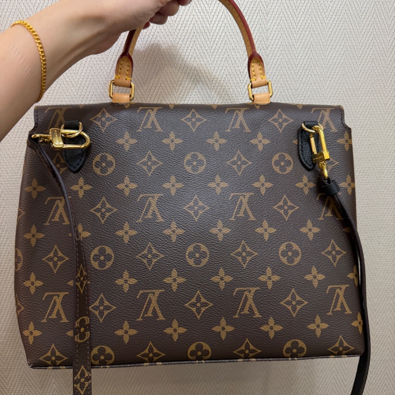 LV 原花鎖頭交釦Marignan手提斜背包M44259-3