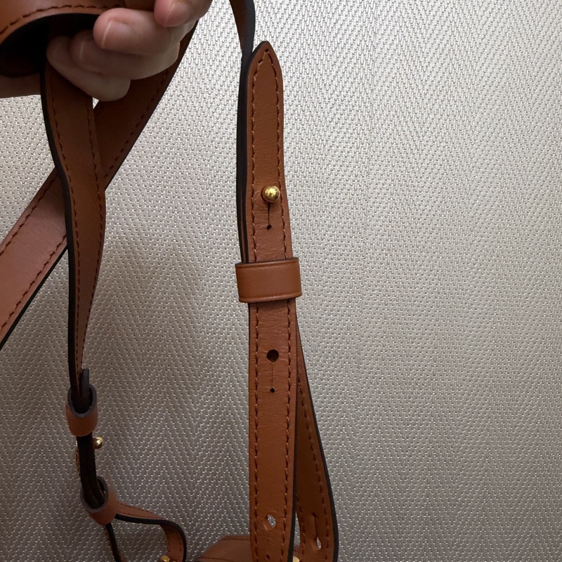 LV 雙色原花金釦Dauphine手提後背包M45142-16