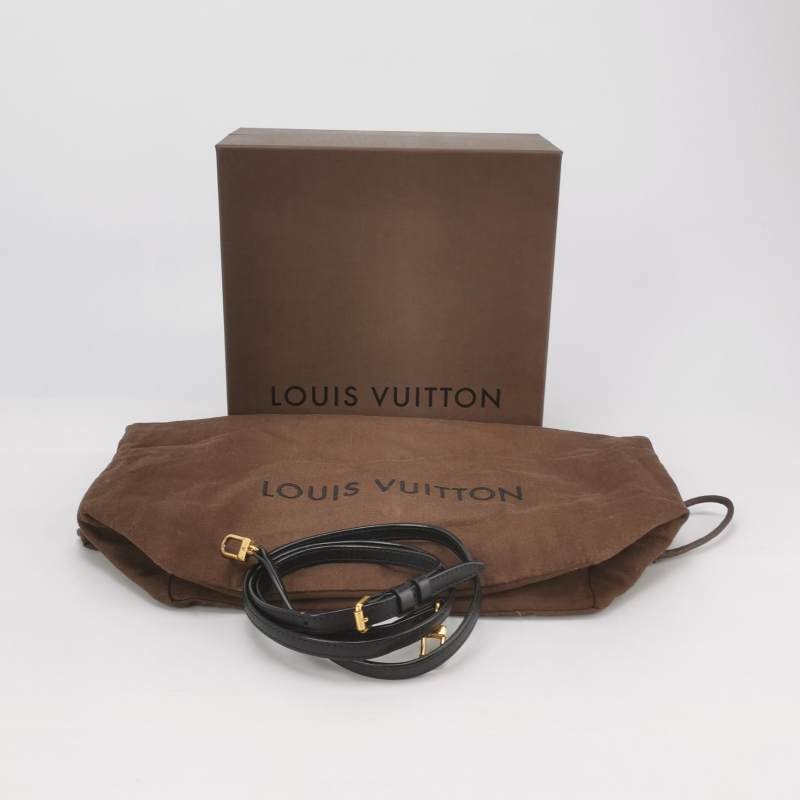 Louis Vuitton(LV)Petite Malle小盒子小號牛皮水波紋S-lock鎖扣斜挎包單肩包-8