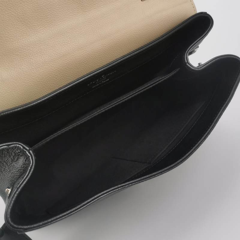 Louis Vuitton(LV)Lockme牛皮撞色LV轉鎖斜挎包單肩包-6