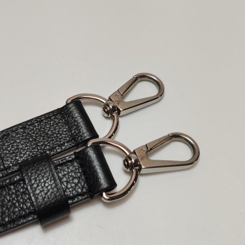 Louis Vuitton(LV)Lockme牛皮撞色LV轉鎖斜挎包單肩包-12