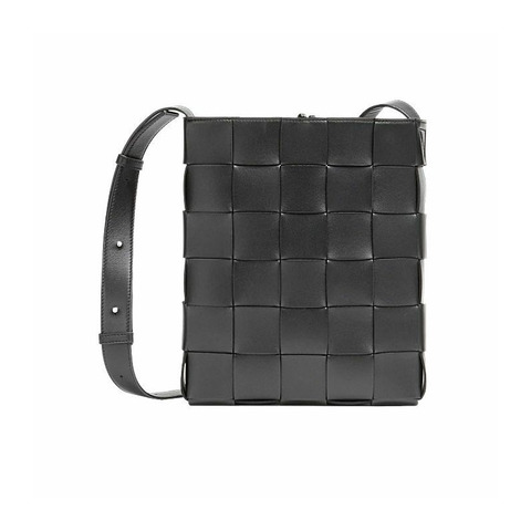 BOTTEGA VENETA Intrecciato 盒式斜背包 649601 VMAY1 8803