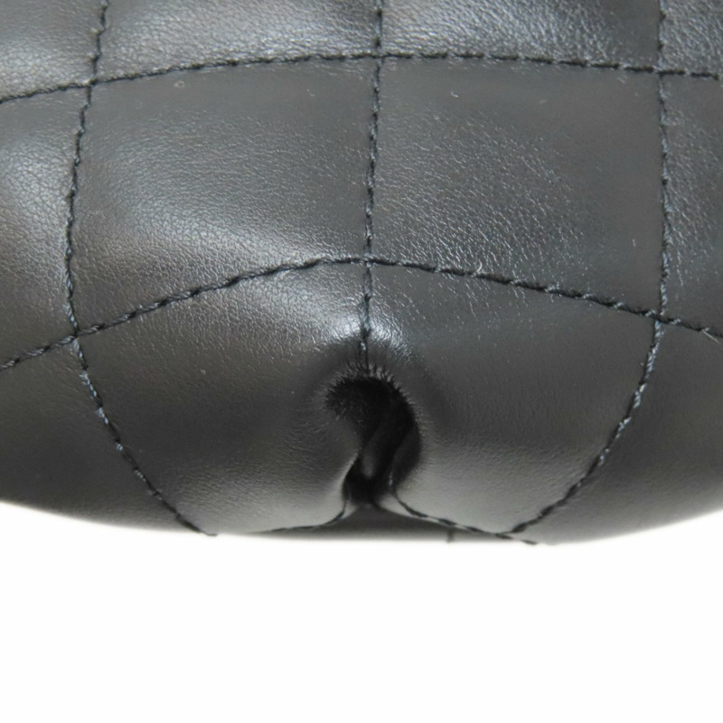 香奈兒 (CHANEL) Matelasse 絎縫腰包/臀包，銀色五金配件，羊皮材質，女士款-13