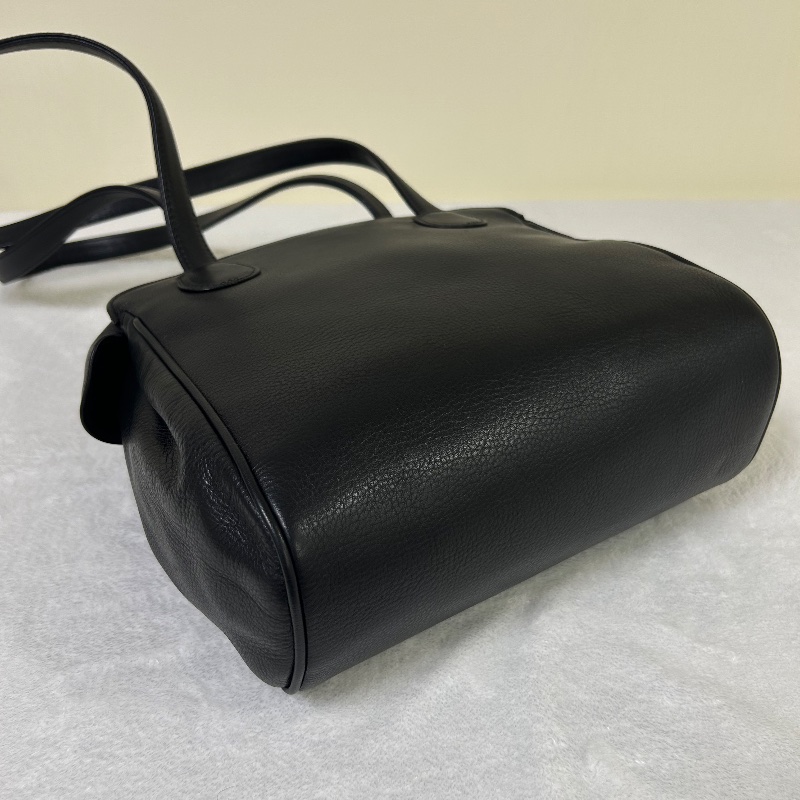 Dior 復古 CD 標誌黑色托特包-15