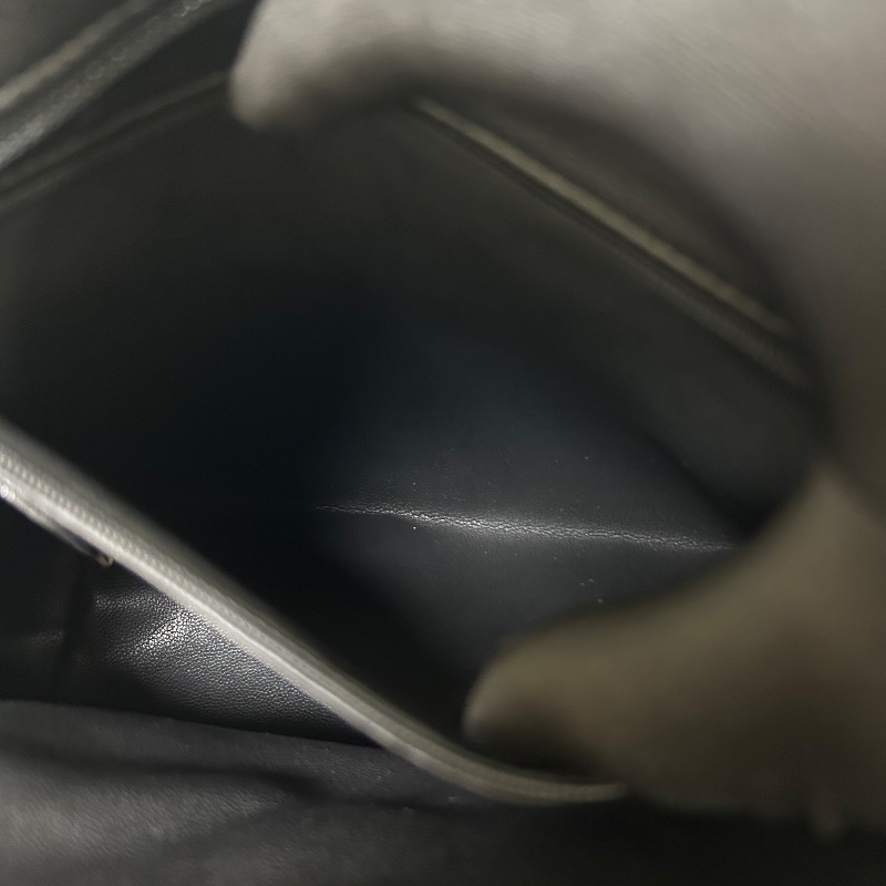 Dior 復古 CD 標誌黑色托特包-19