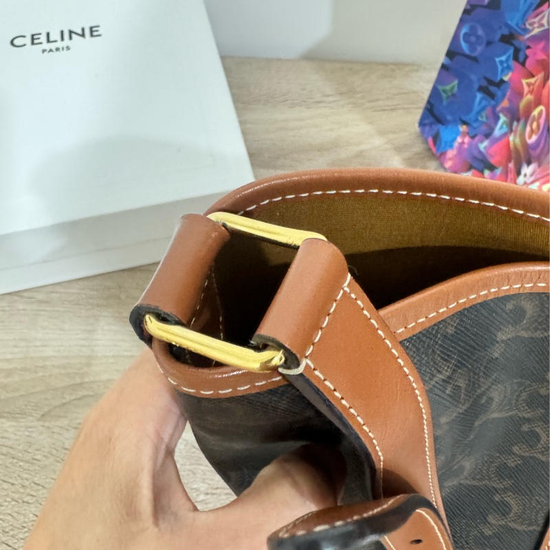 Celine 老花小水桶-11