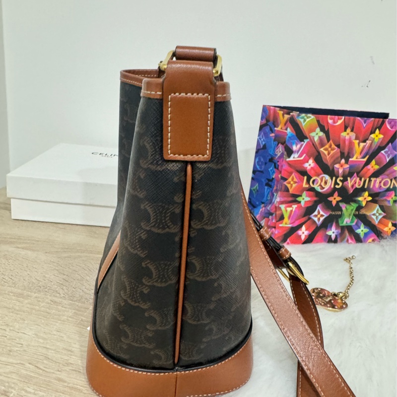 Celine 老花小水桶-14