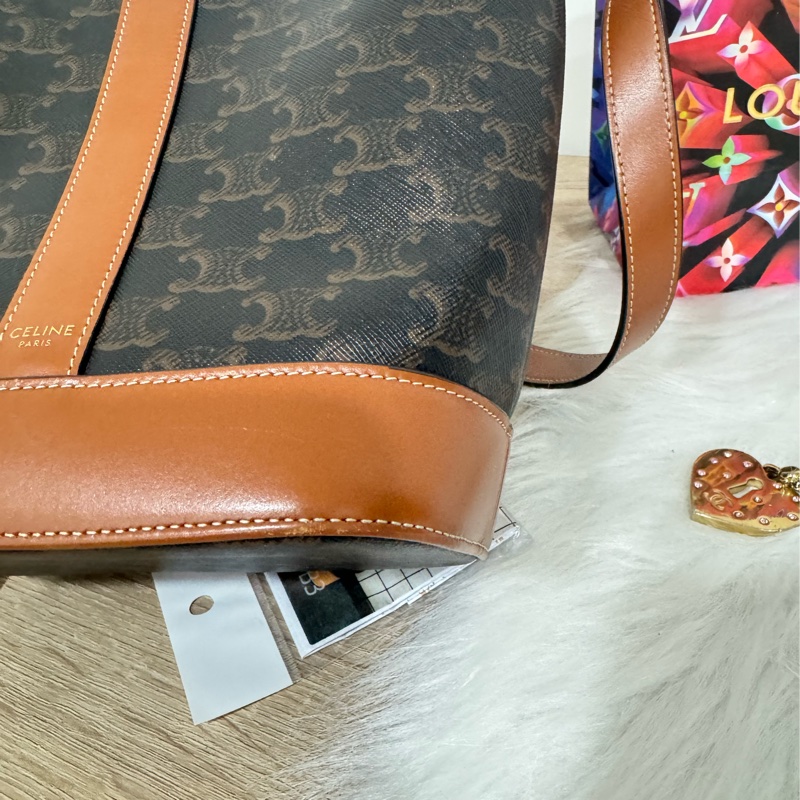 Celine 老花小水桶-17