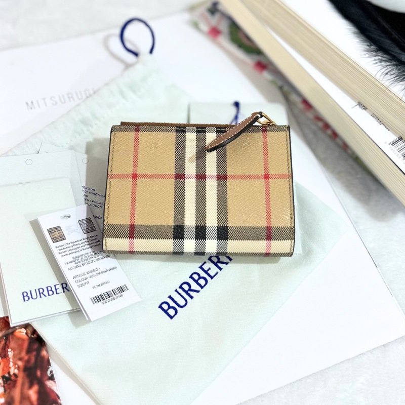 Burberry 格紋 Strap 錢包-0