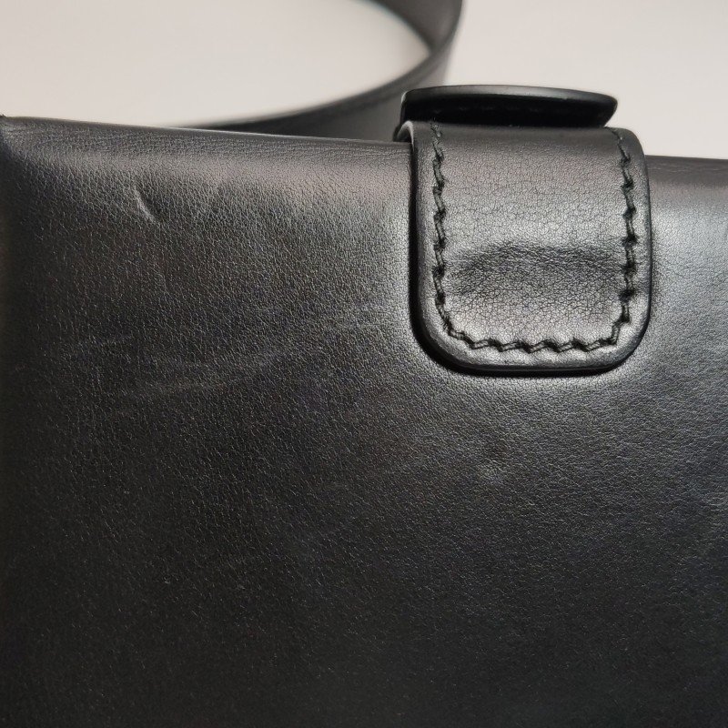 Dior Addict box羊皮純色Dior鎖扣斜挎包單肩包-15