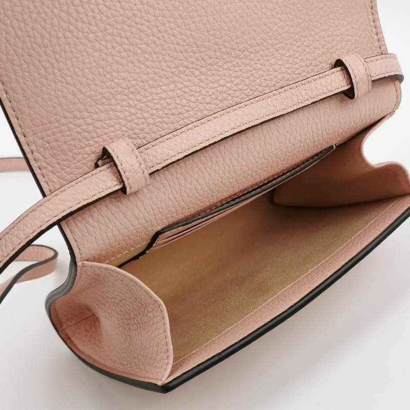 Gucci Animalier牛皮純色字母logo動物裝飾斜挎包單肩包-6