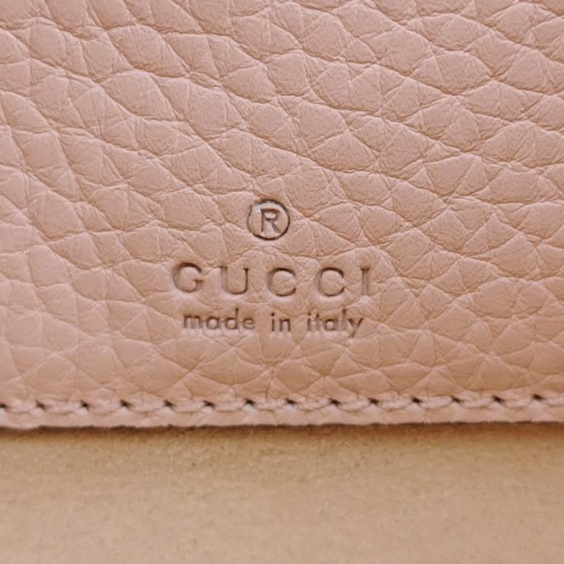 Gucci Animalier牛皮純色字母logo動物裝飾斜挎包單肩包-7