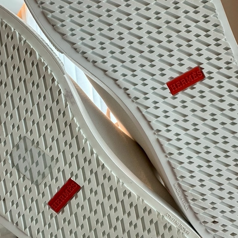 愛馬仕帆布鞋-16