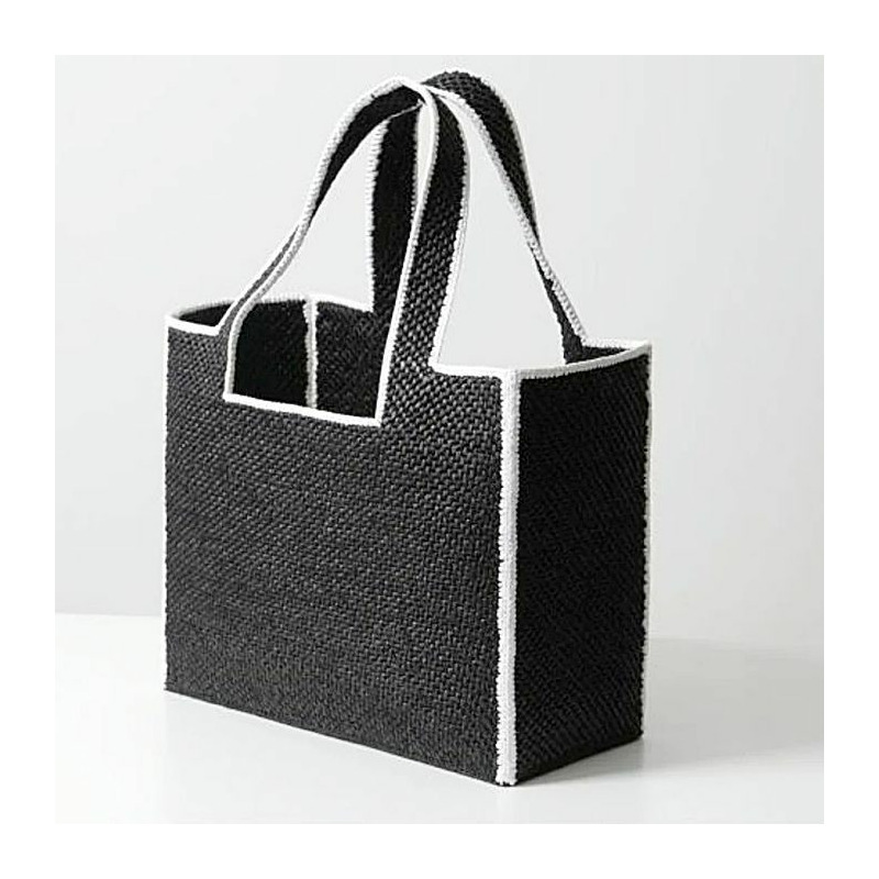 LOEWE 拉菲草字體手提袋(大)A685B60X01 1100-9