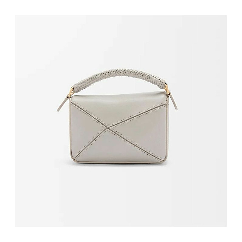 LOEWE 光滑小牛皮迷你拼圖包 6579-7