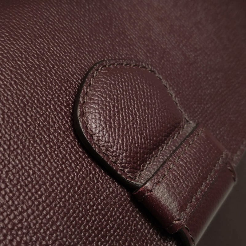 Burberry牛皮帆布拼色格紋字母Logo單肩包-25