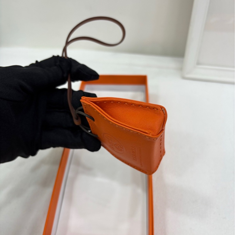 HERMES 愛馬仕 小福袋吊飾 全新-1