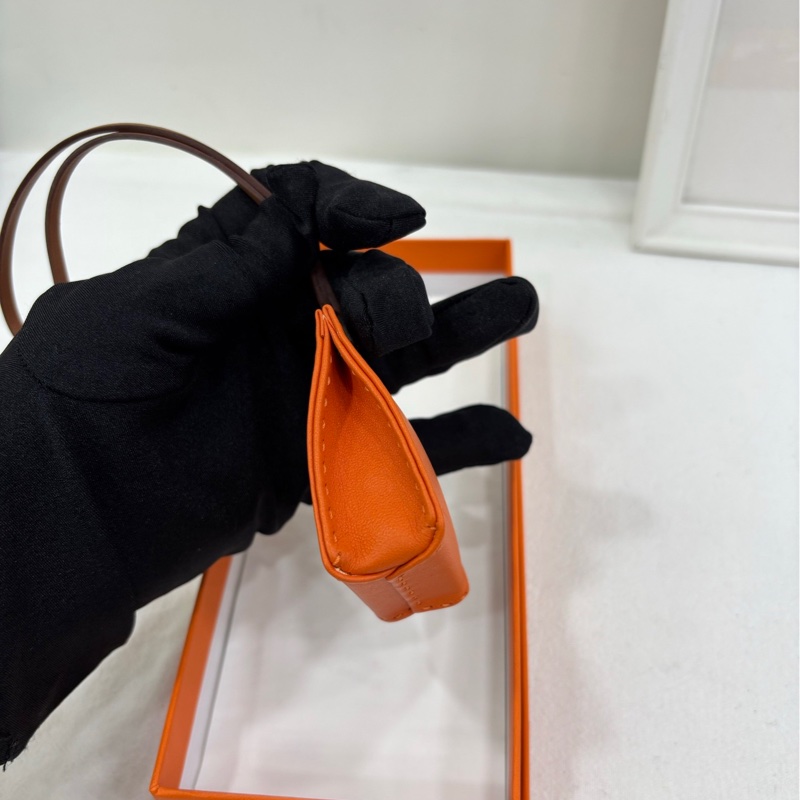 HERMES 愛馬仕 小福袋吊飾 全新-2