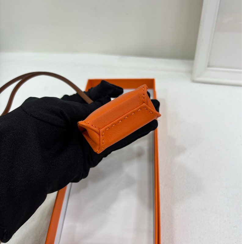 HERMES 愛馬仕 小福袋吊飾 全新-3