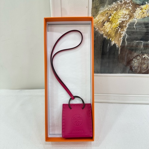 HERMES 愛馬仕 小福袋吊飾 全新