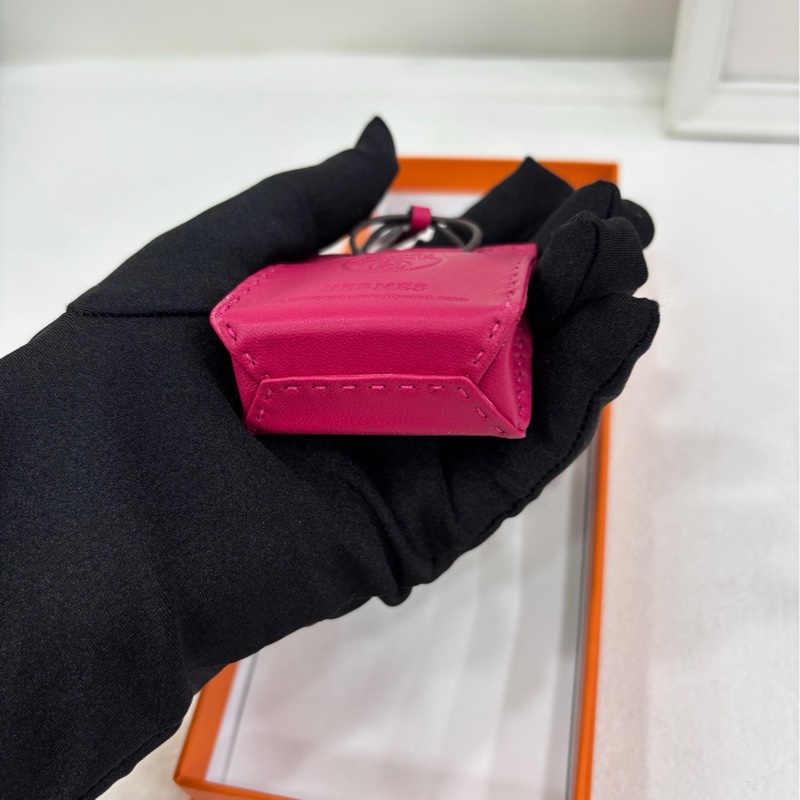 HERMES 愛馬仕 小福袋吊飾 全新-4