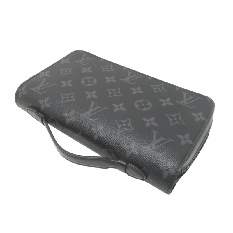路易威登 Zippy XL 男士第二個包 M61698 Monogram Eclipse 黑色-3