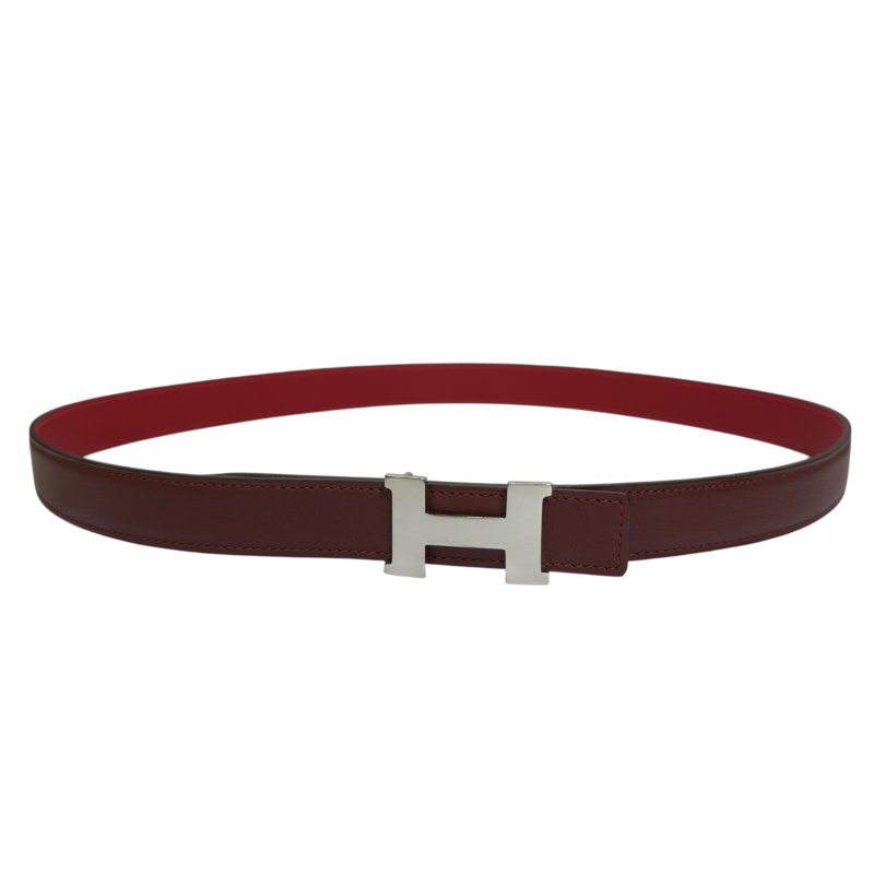 HERMES Mini H 24mm 雙面 腰帶 框P刻-0