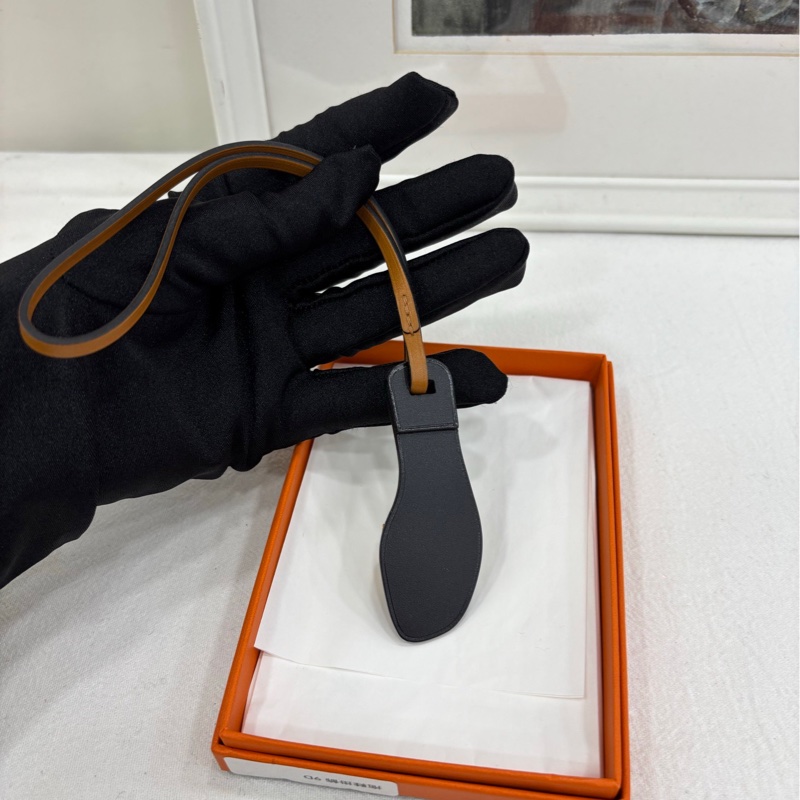 Hermes/愛馬仕拖鞋掛件，全新-2