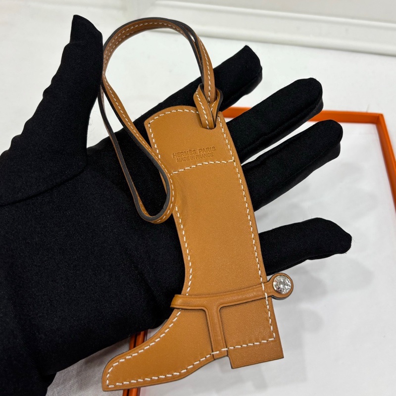 愛馬仕/Hermès 全新未使用 靴子短靴掛飾包掛/掛飾-3