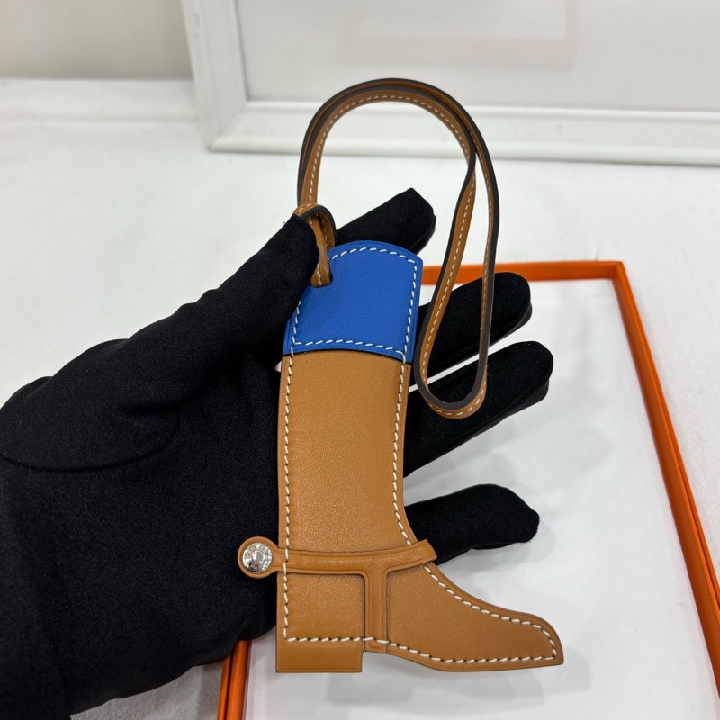 愛馬仕/Hermès 全新未使用 靴子短靴掛飾包掛/掛飾-4