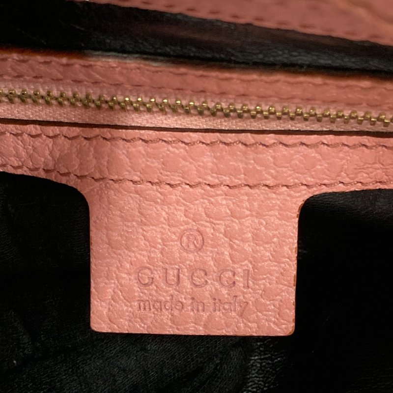 GUCCI 137335 肩背包 粉色-9