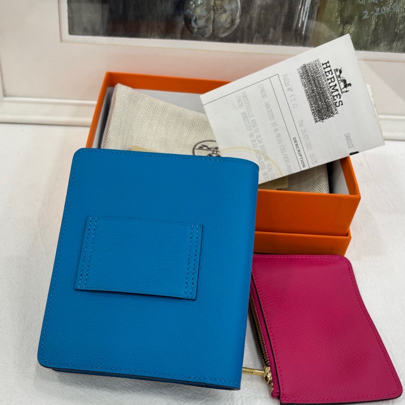 Hermes 愛馬仕 roulis slim豬鼻子錢包腰包零錢包 z刻-1