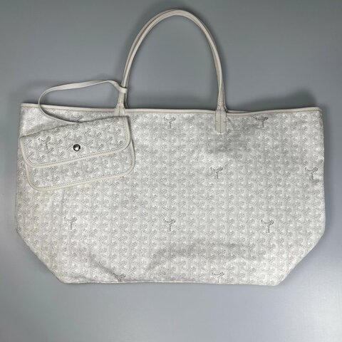 GOYARD 白St. Louis GM 托特包