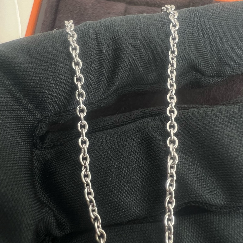 Hermes finesse 白金小Q手鏈 ST-5