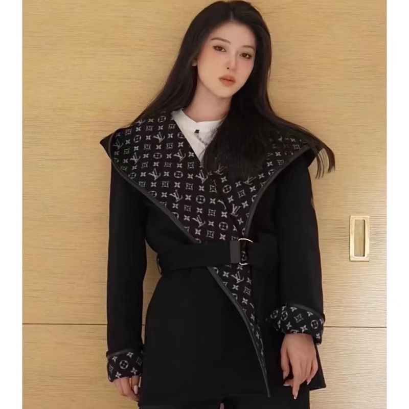 Lv大衣全新未穿過大全配尺寸34-2