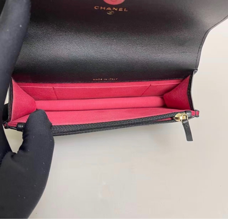 ✨全網最平！Chanel 19 Bag WOC 迷你 黑銀 芯片款 97新-7