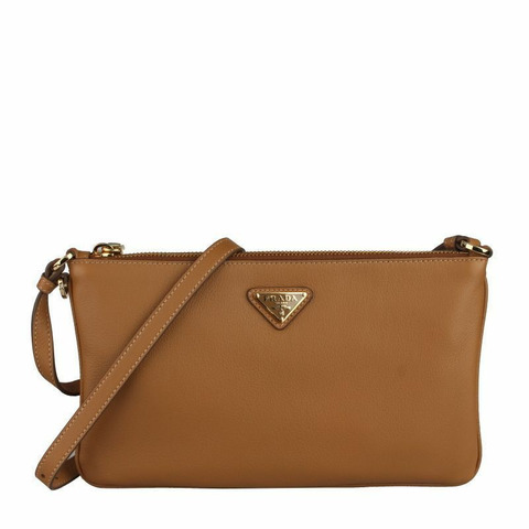 PRADA 軟皮肩背包 1BC238 2CYS F03BH