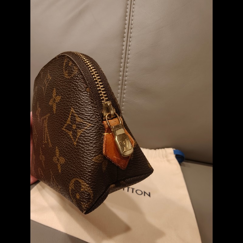 特價出清日本帶回中古2手LV老花化妝包，內裡乾淨-3